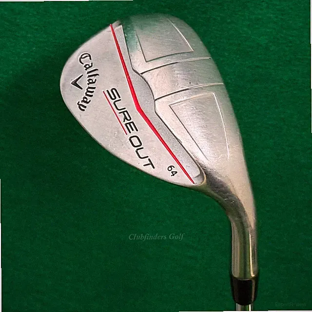 Callaway Sure Out 64° Lob Wedge KBS Wedge 90 Steel Wedge Flex