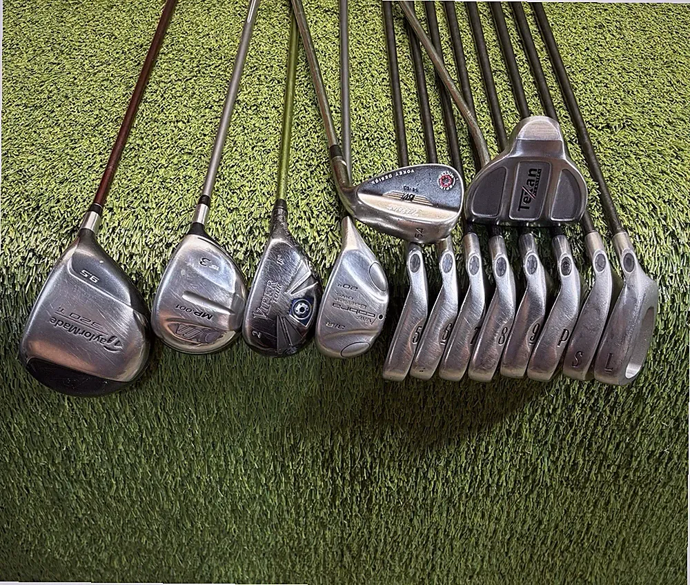 Callaway TaylorMade Irons Driver Wood Hybrid Putter Men’s Complete Golf Club Set