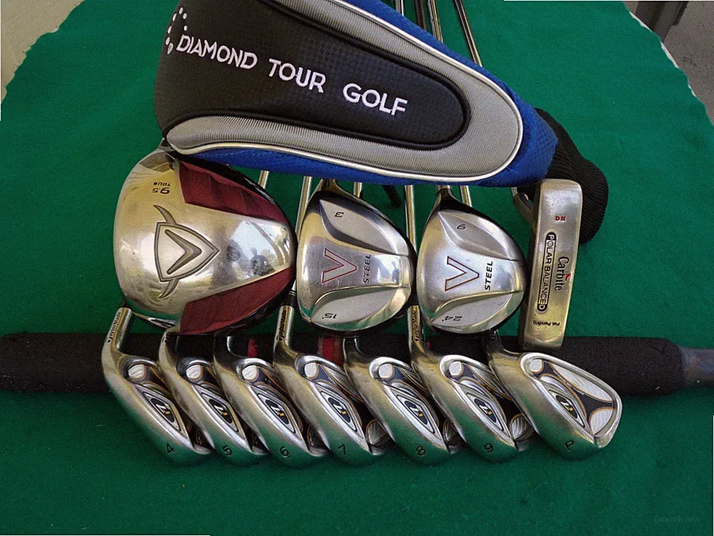 Callaway TaylorMade Irons Driver Woods Putter Complete Golf Club Set Mens RH
