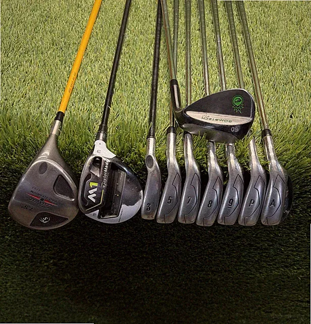 Callaway TaylorMade Titleist Youth Golf Set Driver, Wood, Iron Set RH
