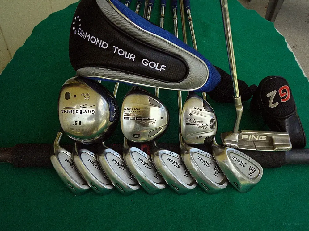 Callaway Titleist Irons Driver Wood Hybrid Ping Complete Golf Club Set Mens RH