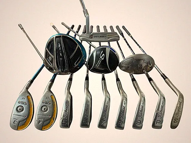 Callaway Titleist Men's Right Hand Complete Golf Club Set S Flex SET-032326T08