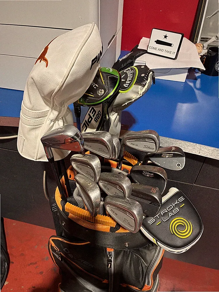 CALLAWAY/TITLEIST/ODYSSEY/DATREK COMPLETE SET LEFT HAND GOLF CLUBS