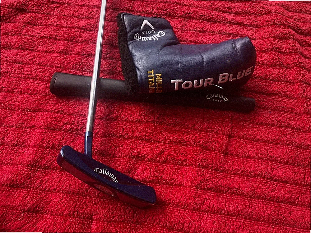 CALLAWAY TT2 TOUR BLUE PUTTER VERY GOOD CONDITION!!
