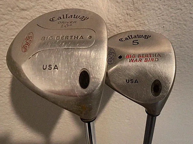 Callaway Warbird + Big Bertha Combo Set - 10* Driver & Warbird 5 Wood RH