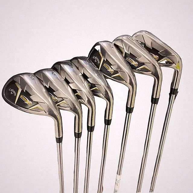 Callaway Warbird Iron Set 7pcs 5-PW-SW Steel Flex Uniflex USA Model