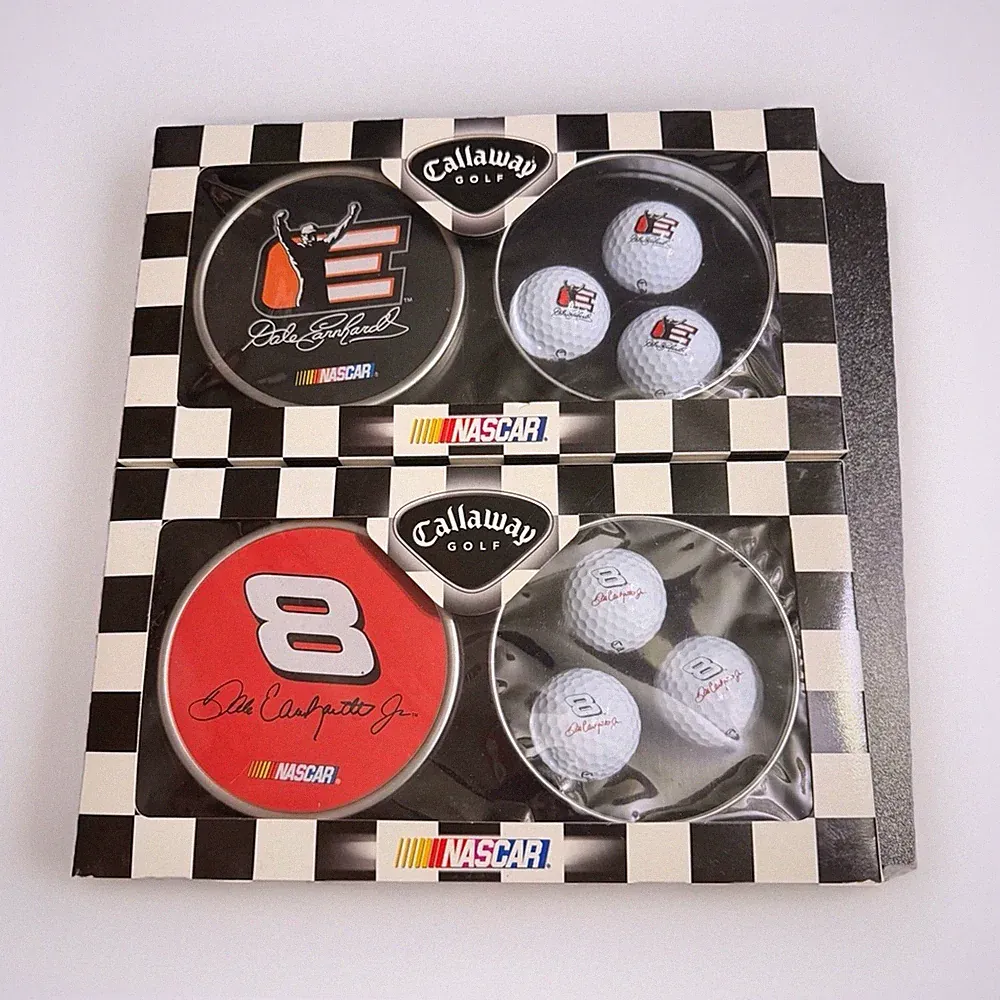 Callaway Warbird NASCAR Golf Balls Dale Earnhardt Jr. Collectible Boxed Set
