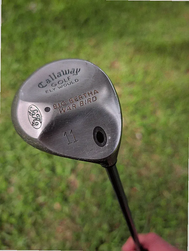 Callaway Women’s Ely Would 11 Fairway Wood Big Bertha War Bird RH 41” Gold Club