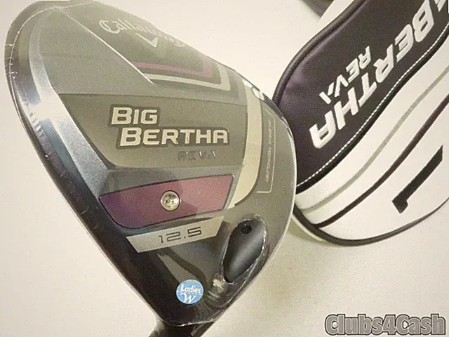 Callaway Womens Big Bertha 23 Driver 12.5° RCH 55 Regular +Cover +1" TALL NEW