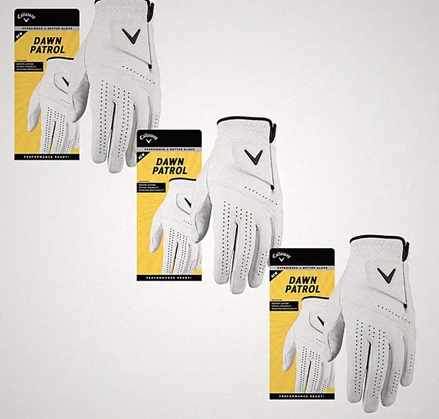 Callaway Womens Dawn Patrol Golf Glove - 3 Pack - New
