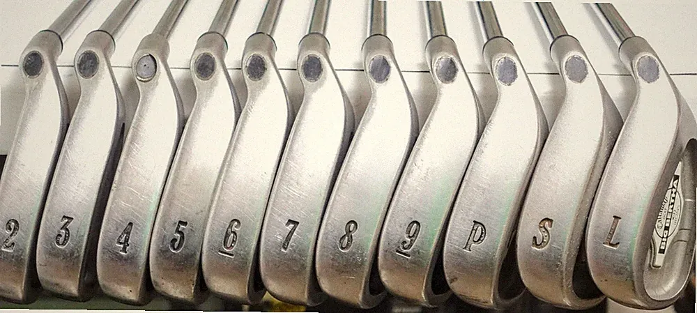 Callaway X-12 Iron Set 2-9, PW, SW, LW Steel Uniflex Shafts Right Hand New Grips