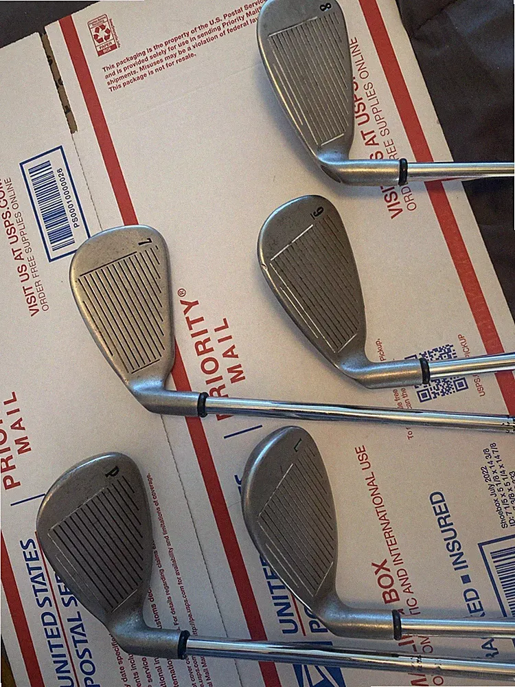 Callaway X-12 Irons 7-LW Iron Set Golf Clubs Right Handed RH Steel Shaft