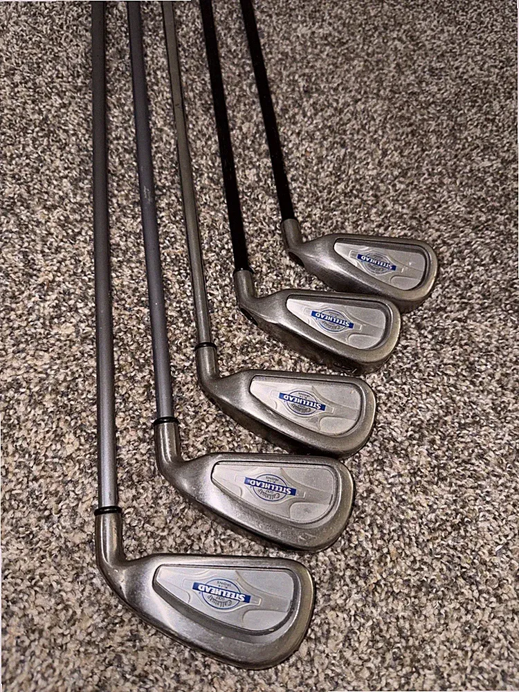 Callaway X-14 STEELHEAD Iron Set RH Regular Flex GRAPHITE 3,4,5,6,7 Golf Clubs