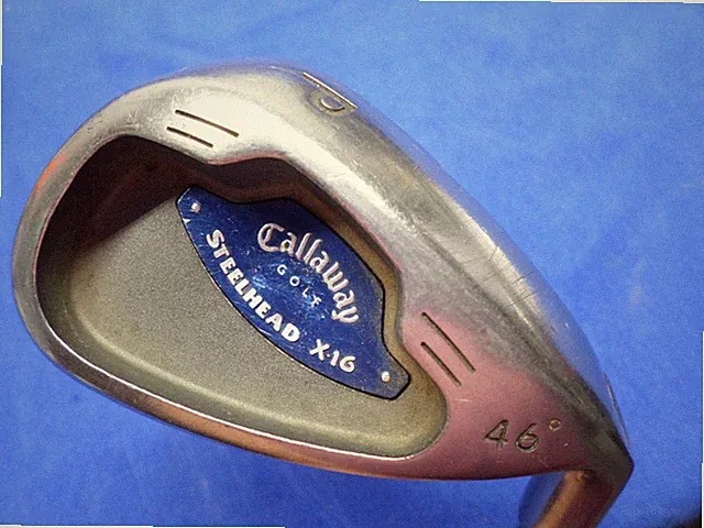 Callaway X-16 Steelhead Pitching Wedge 46* PW Dynamic Gold Stiff Steel