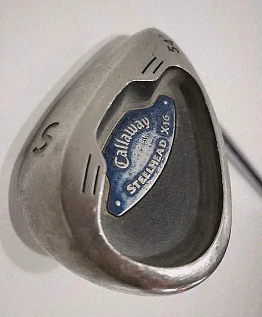 Callaway X-16 Steelhead X16 Sand Wedge SW 54 Steel Constant Weight REGURH 35"