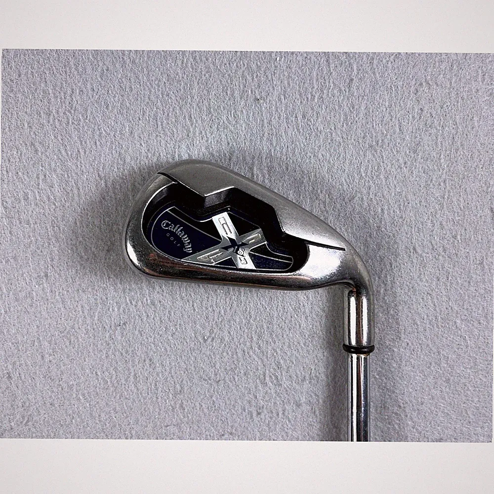 Callaway X-18 6 Iron Single Club Uniflex Steel Shaft Right Handed Silver Blue