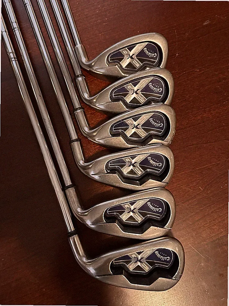 Callaway X-18 Iron 4,5,7,8,9,PW Uniflex Steel Shaft Right-Handed (6 Clubs)