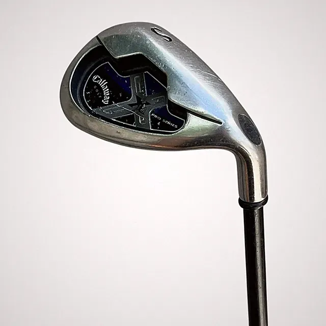 Callaway X-18 Pro Sand Wedge RH Stiff Graphite 36" READ Bad Grip & Ferrule
