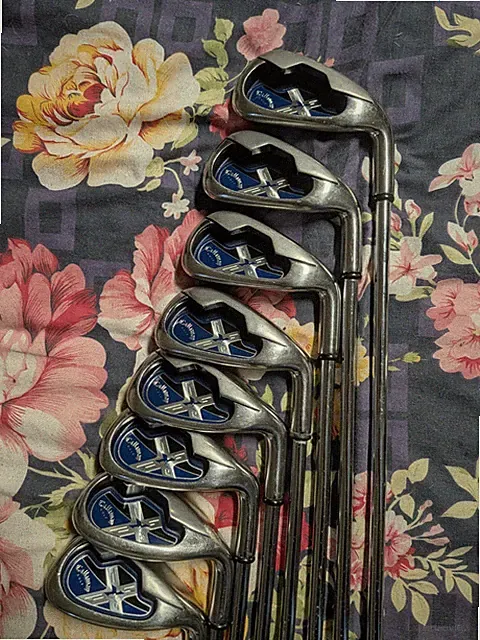 Callaway X-18R Iron Set 4-PW, SW Right-Handed Steel Shafts UniFlex