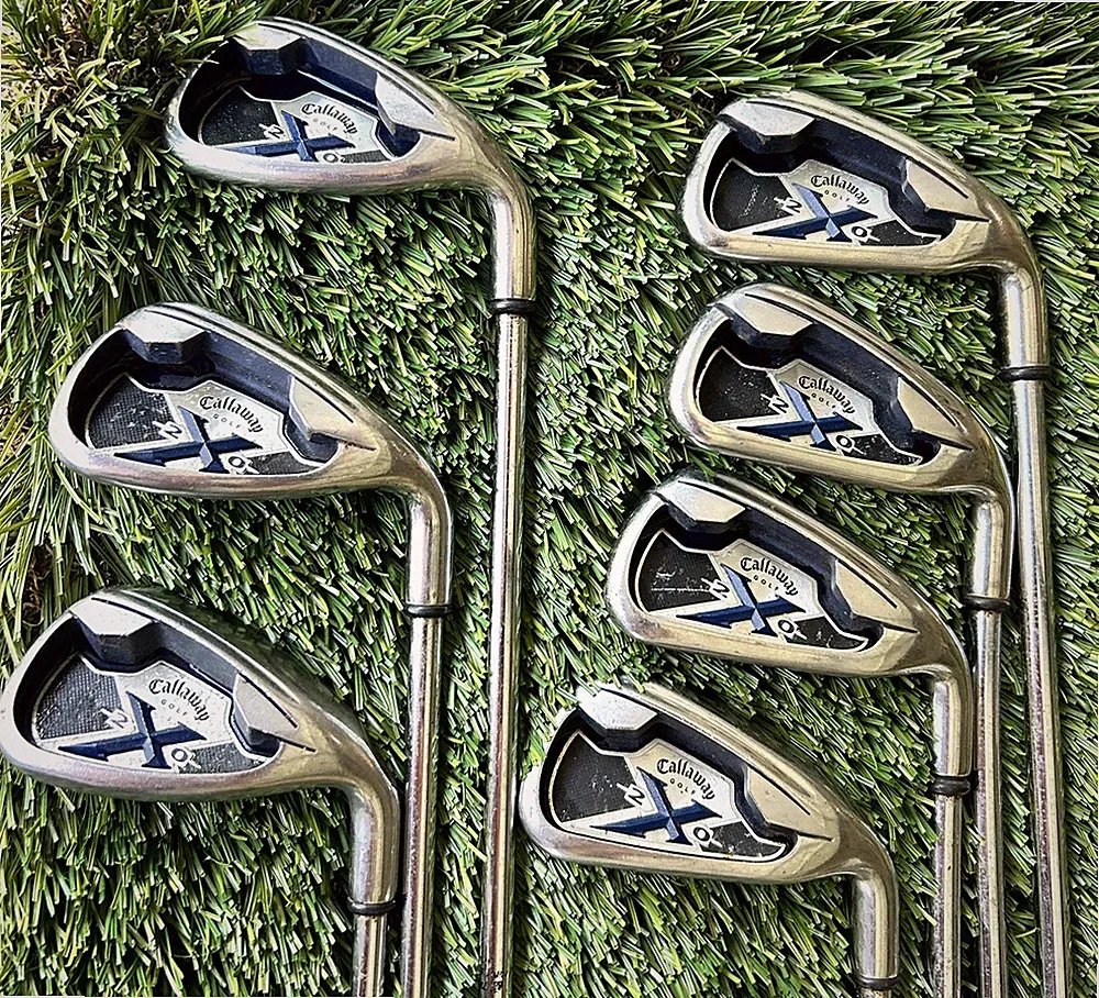 Callaway X 20 Iron Set Uniflex Shaft 4-pw Steel