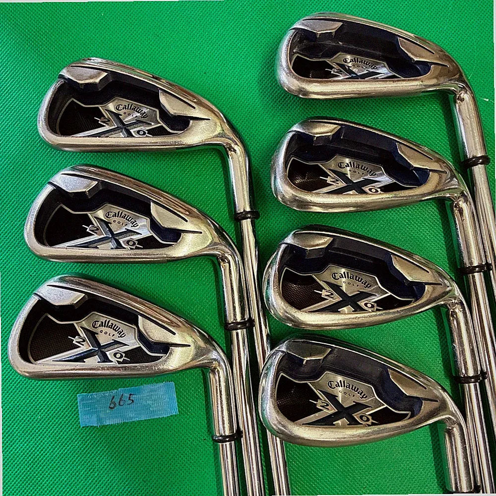 Callaway X-20 X20 Iron set 7pcs 4-Pw UNI Flex Steel Shaft Golf Clubs