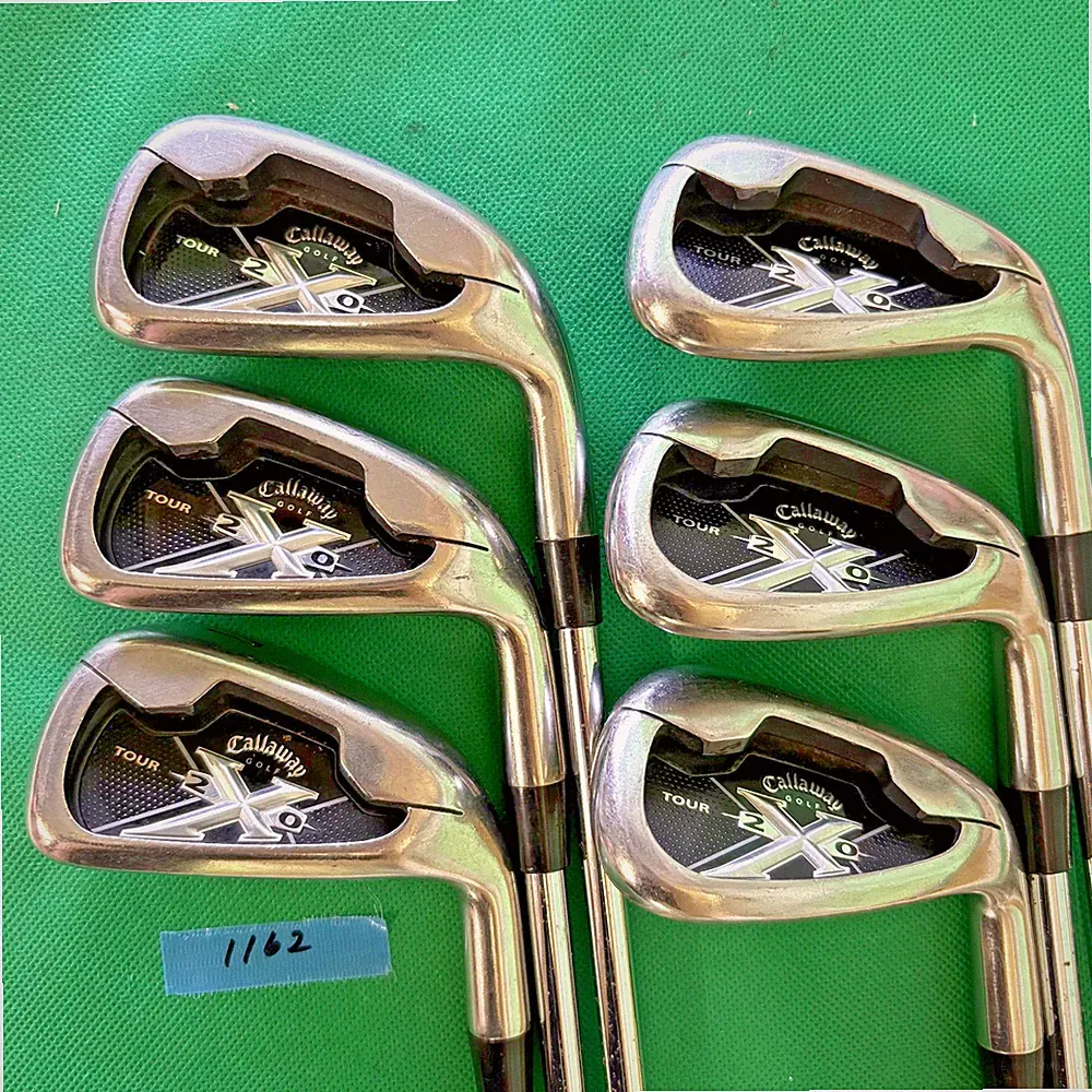 Callaway X-20 X20 Tour Iron set 6pcs 5-Pw UNI Flex M10 Steel Shaft Golf Clubs
