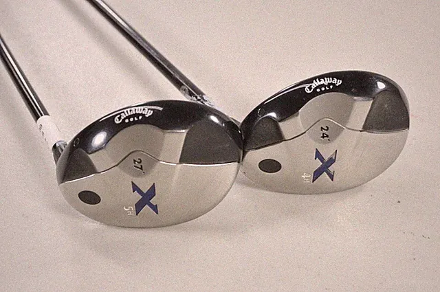 Callaway X 2008 4 and 5 Hybrid Set Senior Light Flex 80g RH Graphite #226230