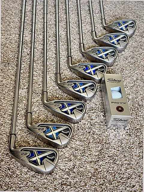Callaway X-22 Iron Set 3-PW Uniflex Shafts RH Standard Length