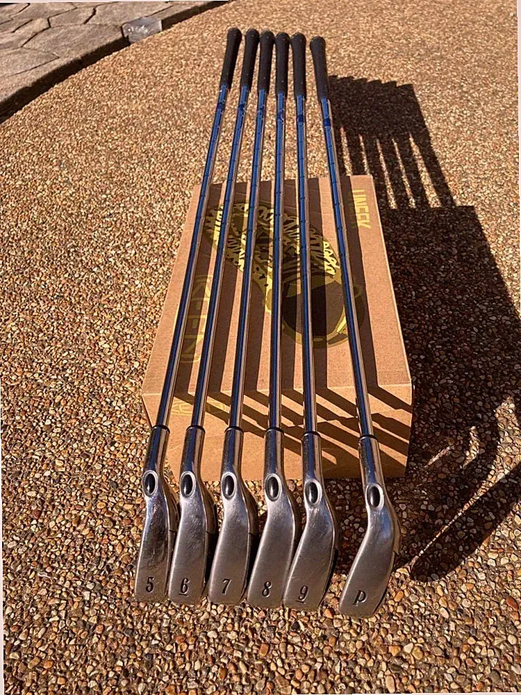 Callaway X-22 Iron Set 5-9+Pw Steel Shaft Uniflex 6pcs RH Beginner Used Cleaned