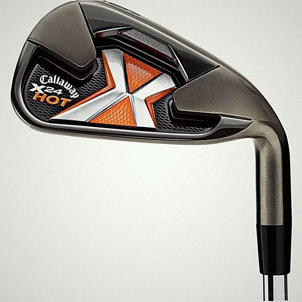 Callaway X-24 Hot 5-PW, AW, SW Iron Set Uniflex Steel Value