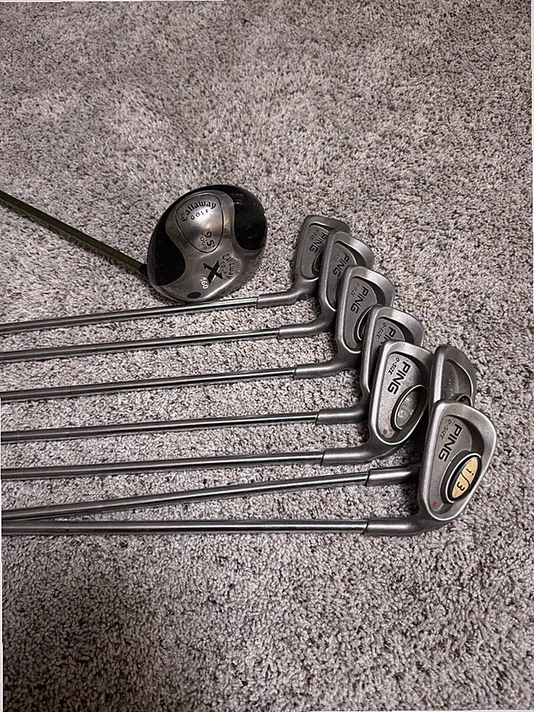 Callaway X-460 9.5° Tour Driver + Iron Set (3-pw/Lw 7 Clubs) RH Golf Clubs.