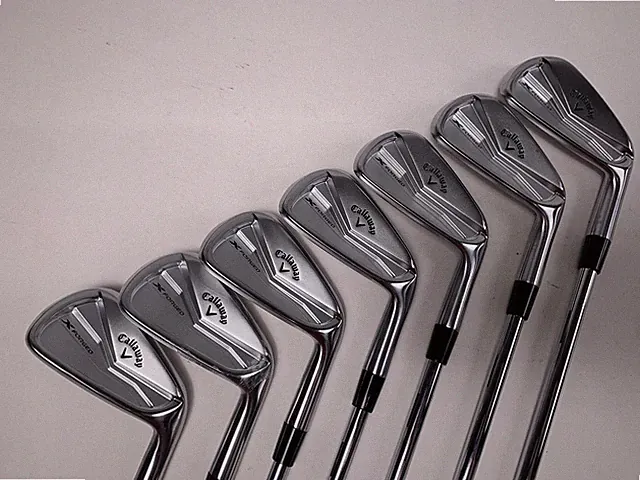 Callaway X Forged 2025 Iron Set 4-PW True Temper AMT Black S300 Stiff Steel RH