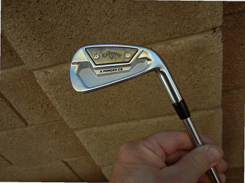 CALLAWAY X FORGED CB 7 Iron Golf Club, stiff flex, RH, PRISTINE!
