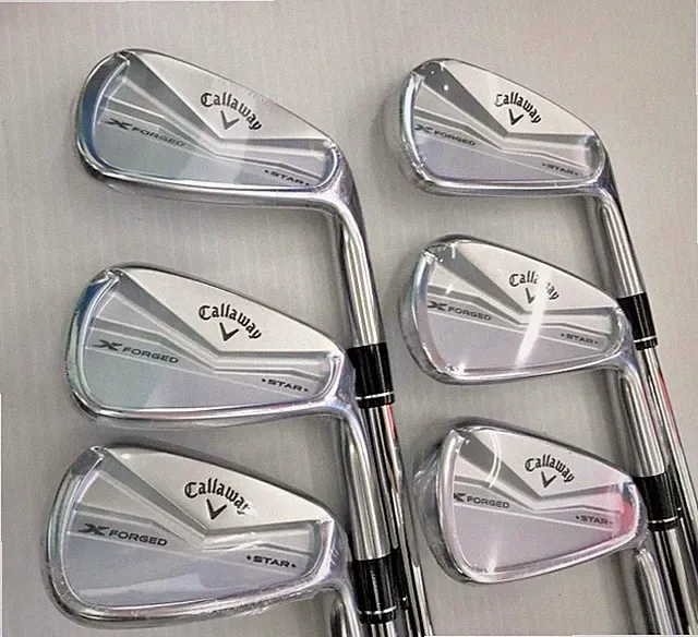 Callaway X Forged Star 2024 Iron Set 5I-9I,PW 6 Club MODUS 3 TOUR 105 Flex S NEW