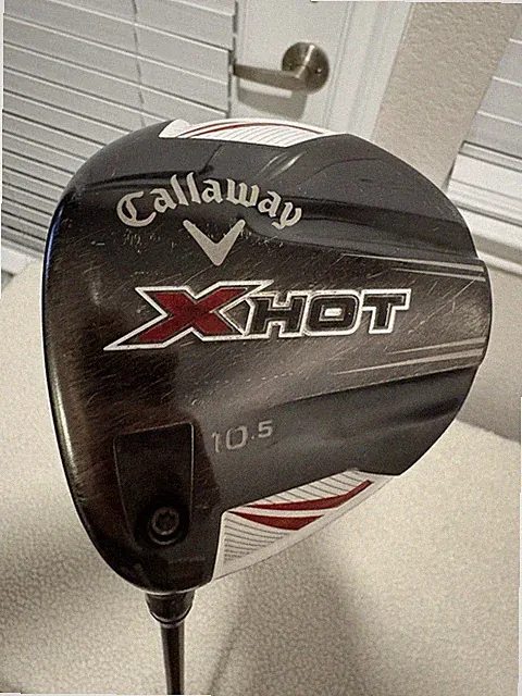 Callaway X Hot Driver 10.5* Aldila VX Regular/Stiff Flex LH 46”