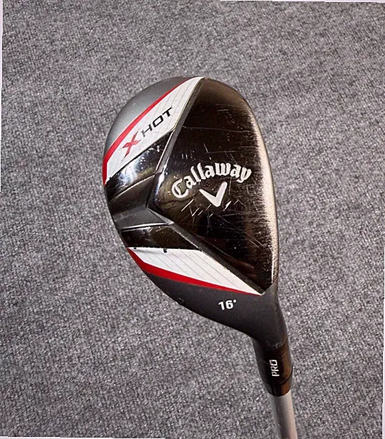 Callaway X Hot Pro 16° 2 Hybrid Project X 6.0 Stiff Flex Graphite Shaft Golf RH