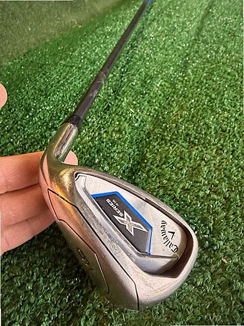 Callaway X Series 416 Single 9 Iron~Senior Graphite~Stock Grip~36”