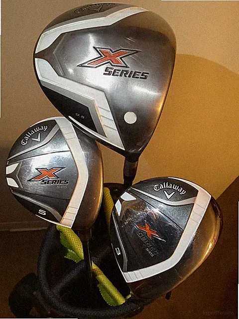 Callaway X Series 9.5 Driver 3 Wood 5 Wood Set