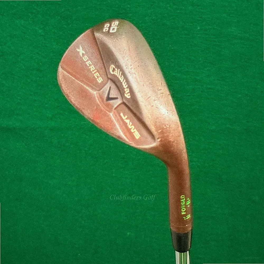 Callaway X Series Jaws Raw 50-12CC 50° Gap Wedge Project X Rifle 6.0 Steel Stiff