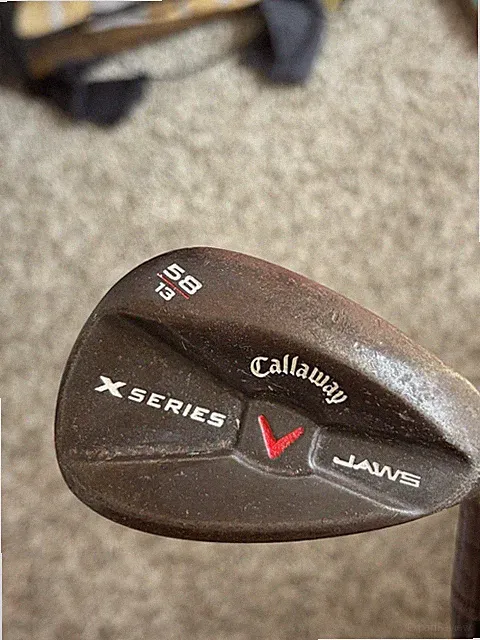 CALLAWAY X SERIES JAWS WEDGE 58*/13* Bounce Rusty