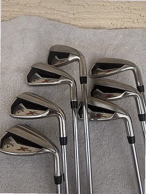 Callaway X Series N415 Iron Set 5-PW & AW Uniflex Steel Shafts Right-Handed