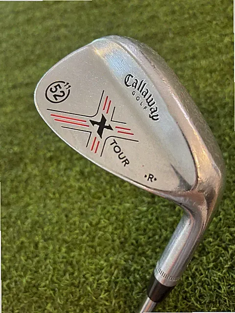 Callaway X Tour 52* 11 Chrome Gap Wedge/Wedge Flex Steel/Right Hand