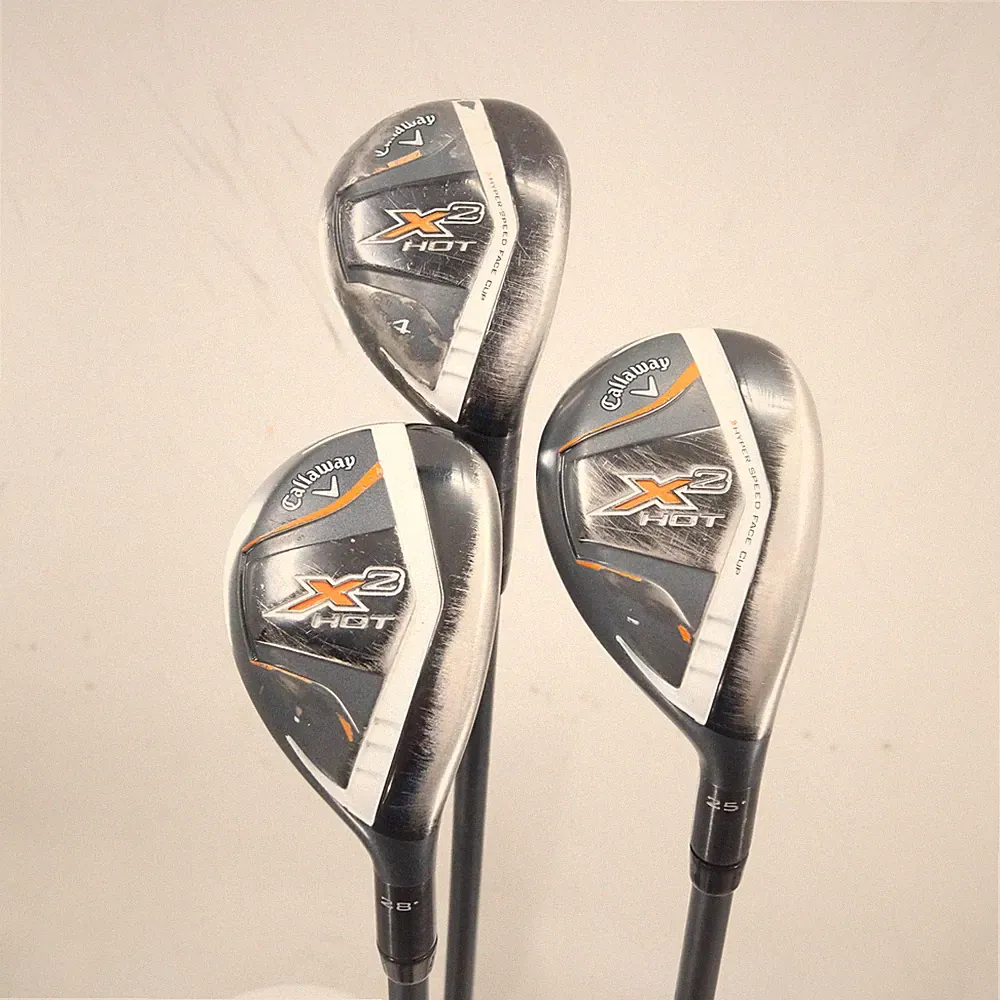 Callaway X2 Hot 4, 5, 6 Hybrid Set Graphite A Senior Right Hand S-164341