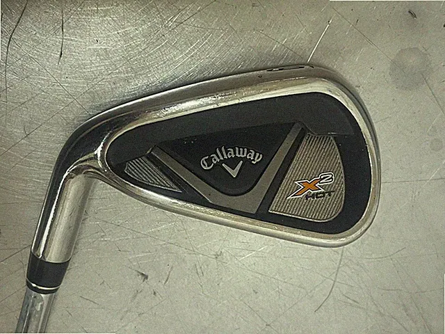 Callaway X2 Hot Left Handed 6 Iron Speed Step 85 Regular Flex Steel Shaft