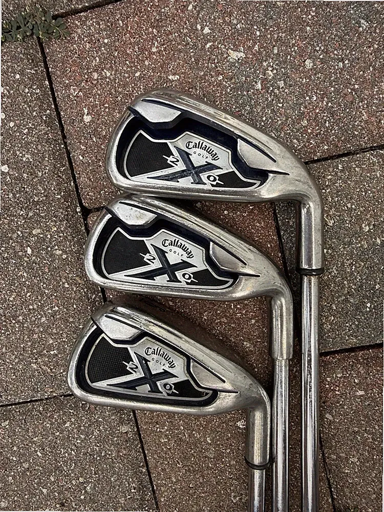 Callaway X20 Irons 4-5-6 Uniflex Steel