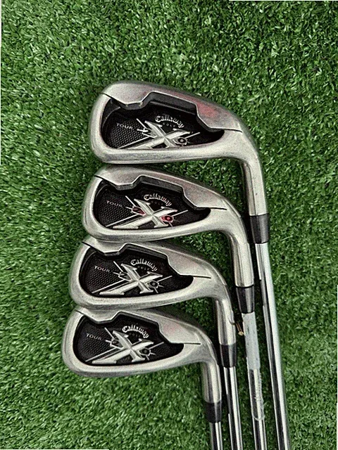 Callaway X20 Tour Iron Set 7-PW Project X 6.0 Steel Shafts Stiff Flex RH