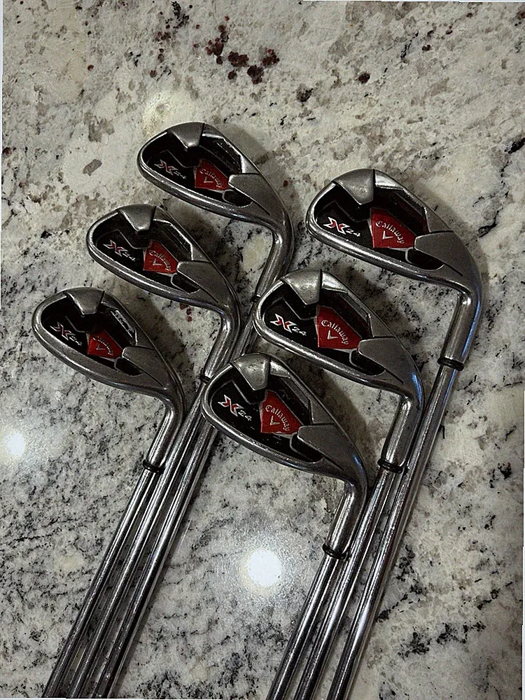 Callaway X24 6-PW+SW Iron Set Steel UniFlex RH Irons Golf Clubs