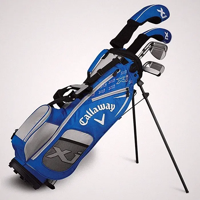 Callaway XJ Junior 1 Complete Golf Set Blue Left Handed for 38"-46" Heights
