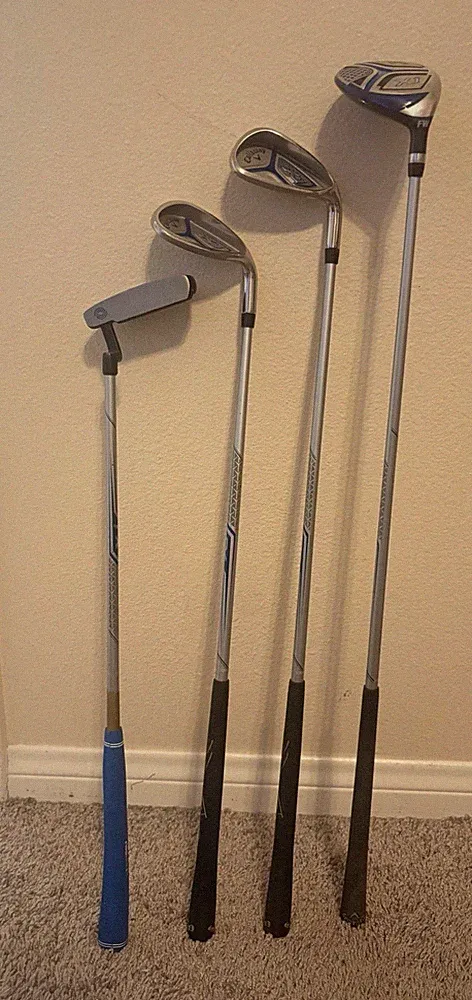 Callaway XJ Junior 1 Complete Golf Set Blue Right Handed for 38"-46" Heights