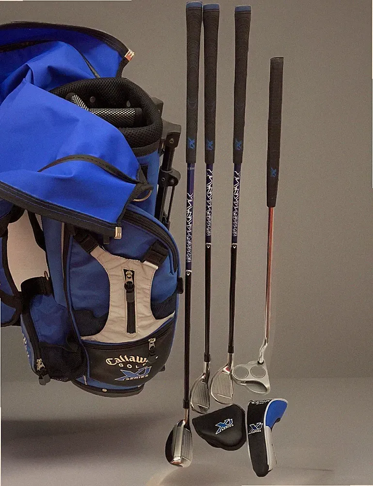 Callaway XJ Series 4pc RH Golf Set &Bag Junior 41”-52” Odyssey White Hot Putter